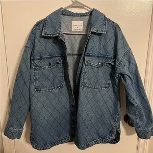 Celebrity Pink Blue Jean Jacket